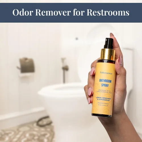 Miniatura 7 de Folkulture Aerosol de baño Citrus & Bergamot - 3.34 onzas líquidas Eliminador de olores de baño aromas para viajes y hogar, esenciales