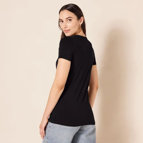Miniatura 153 de Amazon Essentials Women's Regular-Fit Short-Sleeve Crewneck T-Shirt