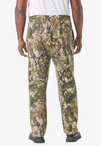 Miniatura 3 de KingSize Pantalones de chándal de forro polar para hombre grandes y altos