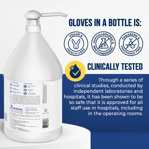 Miniatura 4 de Gloves in a Bottle Loción protectora para piel seca con picazón, (1 galón)
