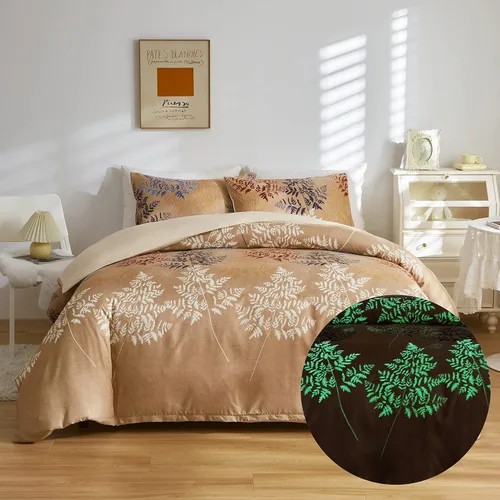 Miniatura 9 de Erosebridal Juego de ropa de cama con diseño de árbol de la vida, tamaño Queen para niños y niñas, diseño bohemio exótico de mariposa, funda
