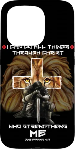 Miniatura 12 de Fundas para iPhone 11 Christian Phone Cases Men Bible Verse Philippians 4:13 Lion Case