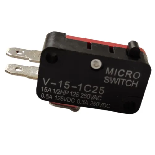 Miniatura 5 de V-15-1C25 125V/250V 15A Botón SPDT Acción de presión momentánea 1 NO 1 NC Micro Limit Switch 20-Pack