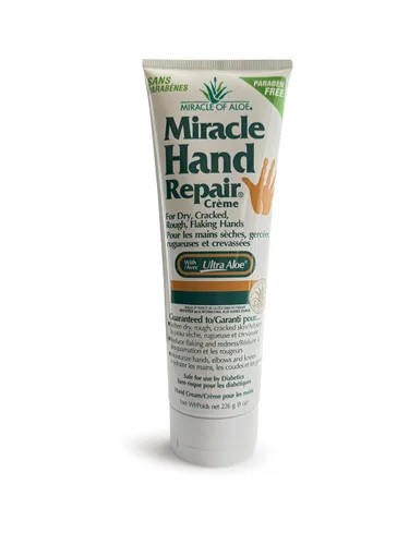 Miniatura 14 de Miracle - Crema reparadora de manos para manos secas y agrietadas, 1 onza, la mejor crema curativa de manos con 60% de aloe vera, hidratante
