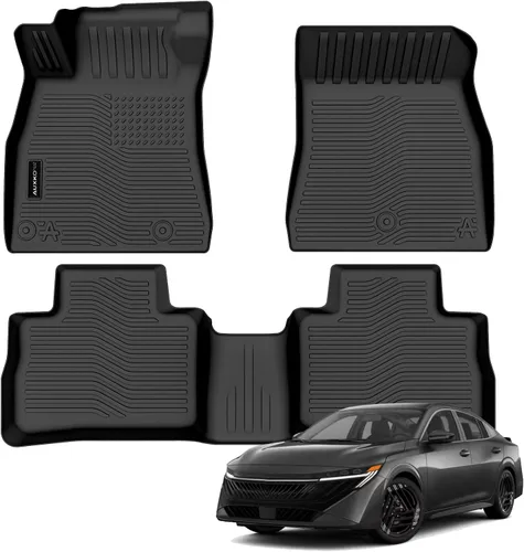 Miniatura 18 de Auxko All Weather Floor Mats Cargo Mat with Backrest Mat for Nissan Pathfinder 2022-2025 2026 TPE Liners Accessories Guard Odorless Anti-Slip Floor