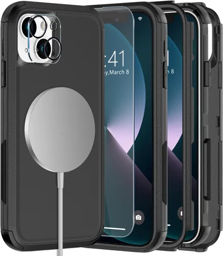 Miniatura 26 de Diverbox Funda para iPhone 13 [A prueba de golpes] [A prueba de caídas] [A prueba de polvo], Funda de Teléfono de Protección Resistente para Apple