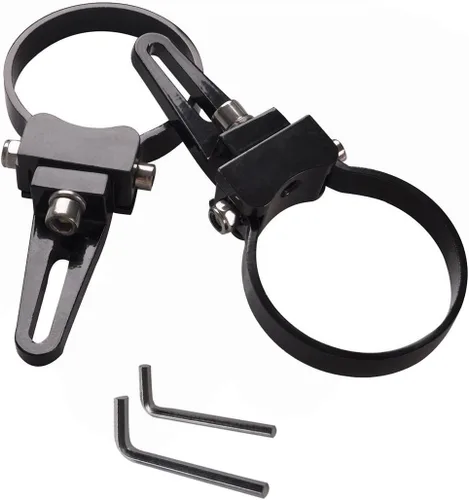 Miniatura 11 de Soporte de luz tubular ajustable de 360° de ajuste universal de 1.0 pulgadas para barra de luz LED todoterreno, fácil posicionamiento en camiones