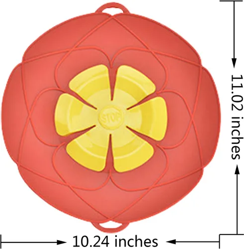 Miniatura 2 de 1 paquete de tapa de tapón antiderrames y tapa de tapón de desbordamiento para sartenes y ollas para hervir, protección contra derrames y aberturas