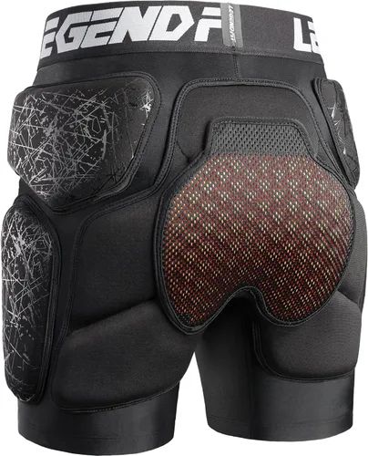 Pantalones cortos protectores acolchados para snowboard, esquí, patinaje sobre hielo, patineta, cadera, glúteos, coxis, protección para hombres,