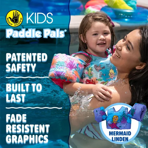 Miniatura 7 de Body Glove Paddle Pals Learn to Swim Life Vest, One Size 33-55 LBS