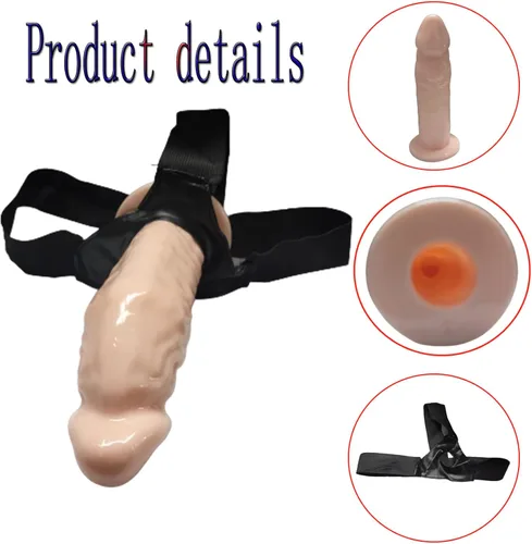 Miniatura 4 de Juego de arnés de consolador con correa, consoladores de silicona reemplazables de 7.78 pulgadas, juguete sexual para adultos, juguete sexual