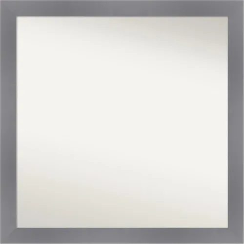 Miniatura 96 de Amanti Art Espejo personalizado, espejo de baño gris plomo a rayas, espejo de pared o espejo de tocador de baño sobre el fregadero