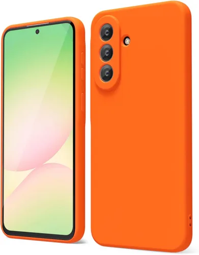 Miniatura 292 de oakxco Funda para teléfono Samsung Galaxy A12 con agarre de silicona líquida, linda delgada fina suave cubierta de gel de goma TPU lisa para mujeres