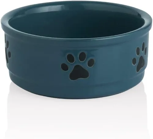 Miniatura 53 de Sweejar Cuencos de Cerámica para Perros, Plato de Comida para Perros Pequeños y Gatos, Cuenco de Porcelana Resistente para Mascotas para Comida