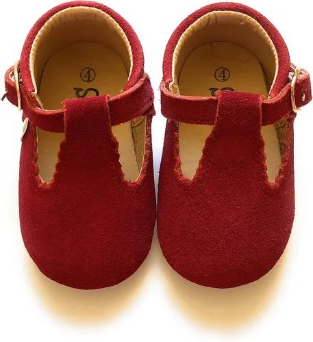Starbie Baby Mary Janes, más de 12 colores, zapatos de bebé, Mary Janes para niño, zapatos de barra en T para bebé, zapatos de plataforma para niños
