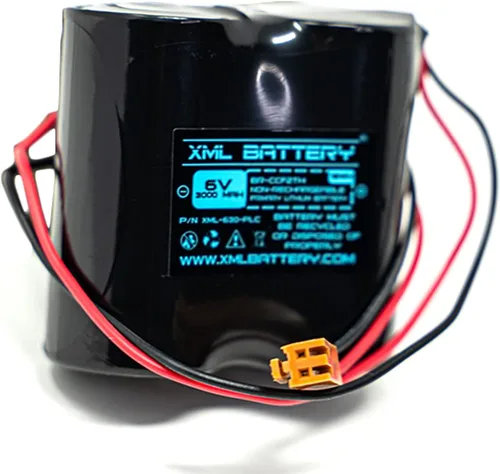 Miniatura 5 de Paquete de 2 XML Battery 6v 3000mah BR-CCF2TH 6V GE Fanuc A06 Series A06B-0073-K001 A06B0073K001