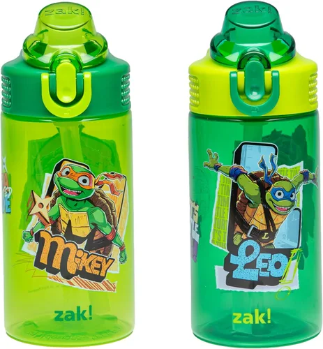 Miniatura 27 de Zak Designs Marvel Spider Man - Botella de agua para niños con cubierta de boquilla y aro de transporte, hecha de plástico duradero, diseño