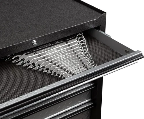 Miniatura 4 de TEKTON Organizador de llaves combinadas de 19 herramientas (negro) ORG29119 Fabricado en Estados Unidos