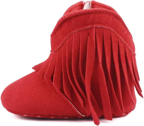 Miniatura 4 de ESTAMICO Botas vaqueras con borlas para bebé niña