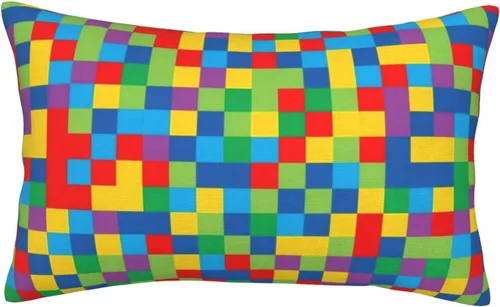 Miniatura 25 de Fundas de almohada de terciopelo con cremallera oculta, suaves y acogedoras fundas de almohada de franela con cremallera, compatibles
