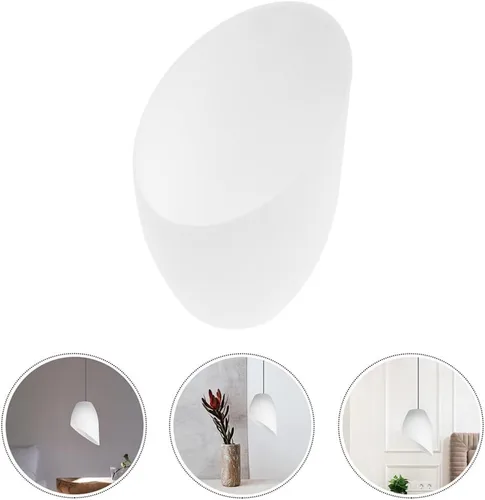 Miniatura 9 de Baluue Pantalla de herradura, 5 unidades, cubiertas de plástico para lámparas de mesa y de pie, fácil instalación, accesorio de pantalla protectora