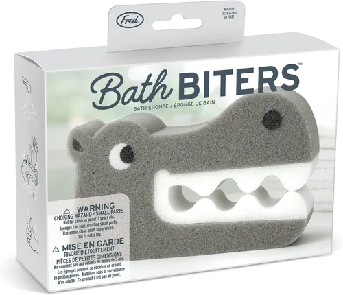 Miniatura 6 de Genuine Fred Mordedores de baño, esponja de baño para niños, hipopótamo