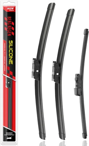 Miniatura 48 de BERG REGEN - Repuesto para limpiaparabrisas de silicona de 16, 14 y 14 pulgadas para Toyota FJ Cruiser 2007-2014, hojas para todo tipo de clima