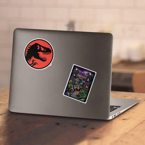 Miniatura 4 de Popfunk Classic Jurassic Park Welcome to The Park & Clever Girl - Sudadera con capucha y calcomanías