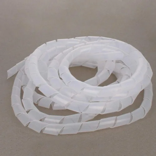 Miniatura 2 de Othmro 1 envoltura de cable en espiral de polietileno de 14 a 19 pies, funda de alambre protectora de abrasión expandible de polietileno de 0.55 4.5