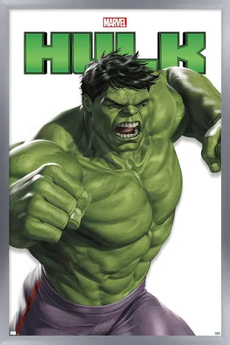 Miniatura 7 de Marvel Comics Hulk Feature Series - Póster de pared, 34 pulgadas de largo x 22.4 pulgadas de ancho, versión premium sin marco