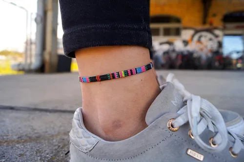 Miniatura 54 de Made by Nami Surfer Anklet for Men and Women Waterproof and Adjustable Surfer Ankle Bracelet String Ankle Bracelet Beach Accessory for Ethnic Hippie