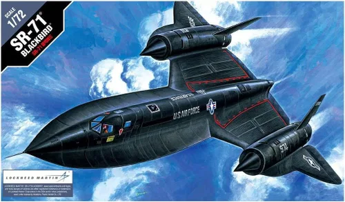 Miniatura 3 de Academy 12448 SR-71 Blackbird Recon Vigilancia 1/72