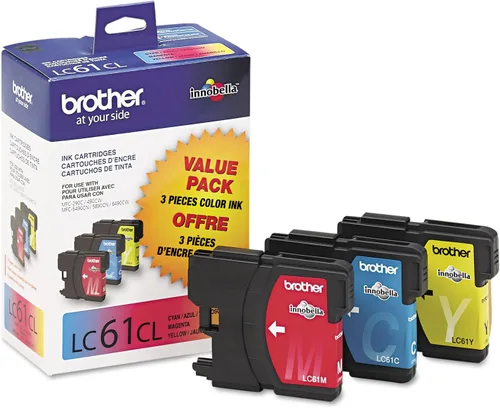 Miniatura 3 de Brother - Cartuchos originales de tinta de rendimiento estándar, LC613PKS, paquete de 3 cartuchos de repuesto de tinta de color, incluye 1 cartucho