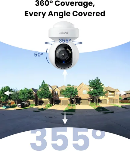 Miniatura 3 de Cámara de seguridad REOLINK 4K para exteriores con WiFi y enchufe, cámara PTZ para seguridad del hogar, nueva tecnología Wi-Fi 6, seguimiento