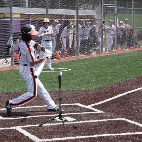 Miniatura 2 de Baseball Tee Batting Tee Softball Tee Portable Travel Hitting Tee,Easy Adjustable Height,Stable Tripod Stand