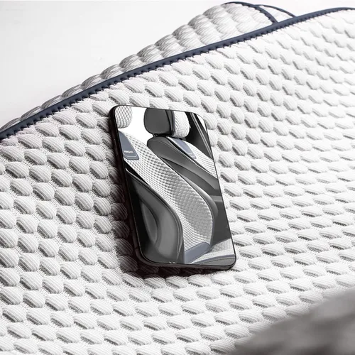 Miniatura 4 de Fundas de asiento de automóvil para Ford Mustang Mach-E, cojines de asiento transpirables, cómodos protectores de asiento delanteros y traseros de 5