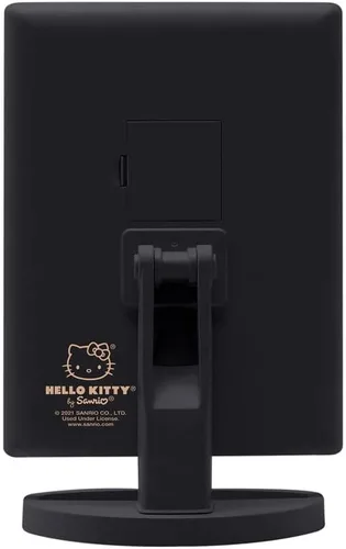 Miniatura 5 de Impressions Vanity Espejo Hello Kitty con Luces, Espejo de Maquillaje LED Tríptico de Tres Tonos con Sensor Táctil y Tres Paneles de Espejo Negro
