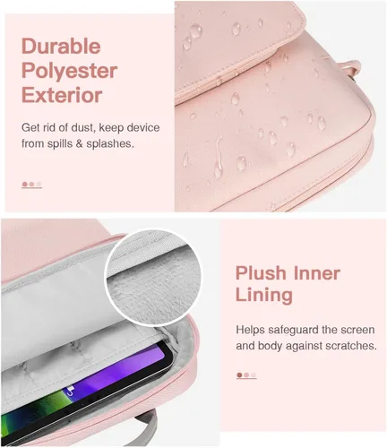 Miniatura 3 de MoKo Funda para tablet de 13 pulgadas, compatible con iPad Pro M5 de 13 pulgadas y Air M4/M3, iPad Pro 12.9 M2 y M1, Surface Laptop Go 12.4, Galaxy