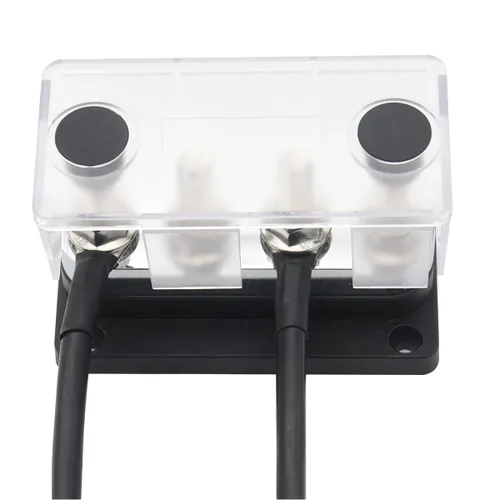 Miniatura 7 de Barra de bus de cobre de 12 V 300 A con 4 pernos de batería de 5/16 pulgadas, bloques de distribución de energía, barra colectora marina, barra