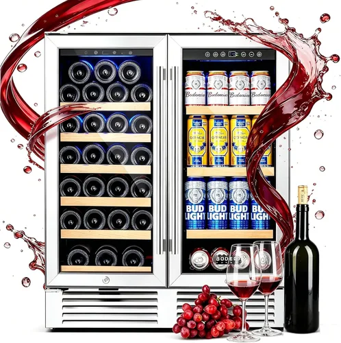 Miniatura 13 de Refrigerador y enfriador de bebidas comercial BODEGA BODEGACOOLER, refrigerador comercial para mercancía con luz LED suave, estantes ajustables