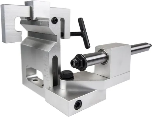 Jeremywell Herramienta profesional industrial de punzón y prensa de muesca de tubos, hecho en aluminio, resistente, para ángulo de 0-50 grados,