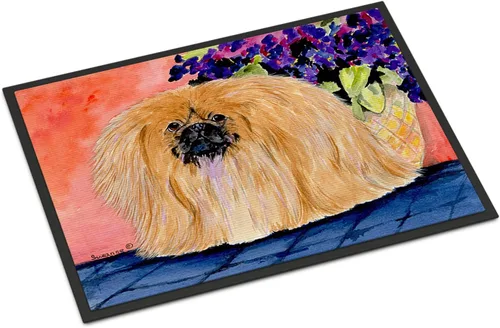 Miniatura 231 de Caroline's Treasures SS8220MAT - Felpudo afgano de 18 x 27 pulgadas, para interiores y exteriores, para entrada, antideslizante, lavable, de pelo