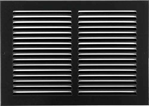 HVAC Premium Rejilla de aire de retorno de acero de 6 x 6 pulgadas [apertura del conducto] Pared lateral y techo - Difusor de cubierta de conducto