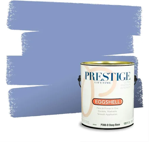 Miniatura 285 de Pintura Exterior + imprimación PRESTIGE, todo-en-uno, 1 galón, acabado mate, color comparable al Valspar* Royal Gray* VS151-Gris real