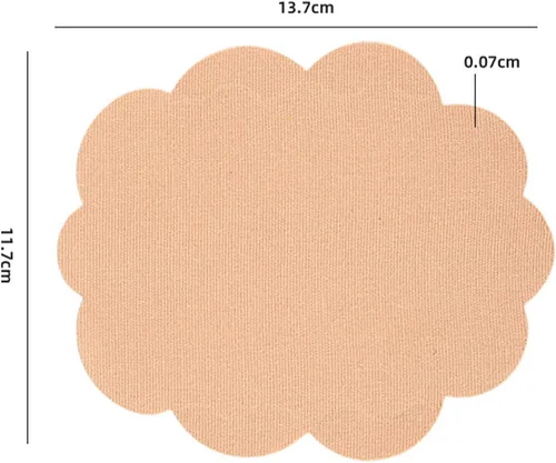 Miniatura 2 de Parches antifricción para el interior del muslo, 20 piezas de cinta elástica transpirable para levantar muslos, calcomanías ultrafinas antirozaduras