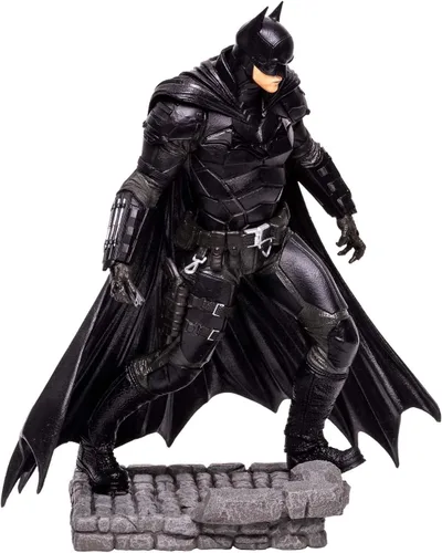 Miniatura 3 de McFarlane Multiverse The Batman de la película de Batman - Figura de lujo de 12 pulgadas, multicolor (el estilo de la figura puede variar)