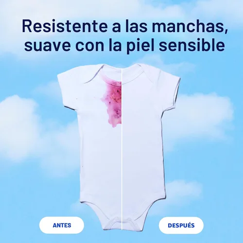 Miniatura 4 de BLUELAND Oxi - Polvo potenciador de ropa con lata, juego de iniciación, aroma Clear Skies, 25 cargas, 17.6 onzas, sin plástico, ecológico, limpiador