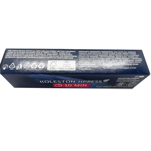 Miniatura 2 de Koleston Xpress 8/-8/N - Tinte permanente para el cabello rubio claro/neutro Koleston Express cobertura de canas en 10 minutos y coletero Goomee 1