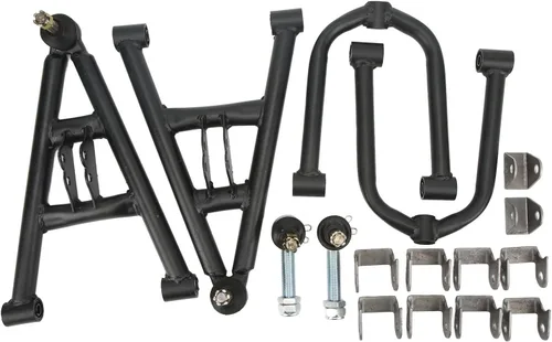 Acouto Kart suspensión, Suspensión Delantera de Choque de Columpio Kit para 4 Ruedas Quad Bike Kart 350mm/13.77in Aleación de Acero Suspensión
