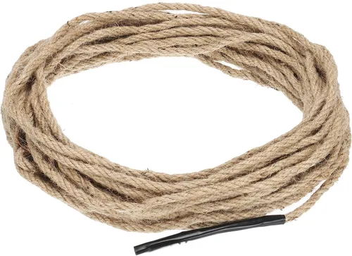 Miniatura 11 de PATIKIL Cuerda de yute de 1-1/2 pulgadas x 100 pies, cuerda de yute trenzada de manila, cuerda de yute gruesa natural, cuerda de arpillera